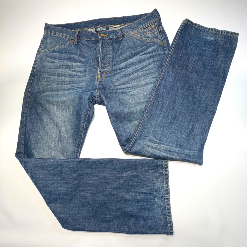 The Hundreds Public Label Jeans Mens‎ 38 Blue Denim Streetwear
